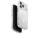 UNIQ iPhone 17 Pro Max Case 2025 6.9-inch Magclick Charging Airsuit - Glossy Clear/White (Glossy Clear/White)