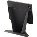 Blupebble Tokyo 11-inch iPad Pro Case, Smart Tri-Fold Stand Design, Adjustable Viewing, Elevated Case with Foldable Stand - Black