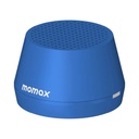 Momax 1-VIBE GO LITE Magnetic Wireless Speaker (Blue)