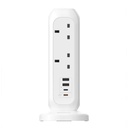 Momax ONEPLUG 11-Outlet Power Strip With USB - White