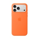 iPhone 17 Pro Max Silicone Case with MagSafe – Orange