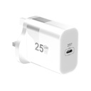 HELIX 25W Ultra Fast Compact PD USB-C Wall Charger - POWERPRO-25W