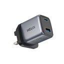HELIX 35W GaN Fast Wall Charger USB-C + USB-A with 60W USB-C Cable – PowerPro-35W