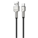 HELIX Ultra Fast Charging Zinc Alloy USB-A To USB-C Cable With Aluminum Alloy Shell, Double Nylon Braided 1.2M - HELICORD-UC