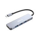 HELIX 5-IN-1 87W PD USB-C HUB With USB 3.0, 4K HDMI, Aluminum Protective Shell HELIHUB-5