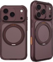 UNIQ HYBRID IPHONE 18 PRO (2026) 6.3 SWIVIX WITH 360 ROTATING KICKSTAND - DEEP BURGUNDY