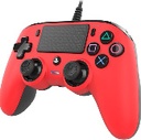 Nacon - Wired Compact Controller for PlayStation 4 - Red