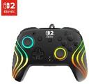 Turtle Beach Nintendo Switch 2 Afterglow Wave Wird Rgb Gaming Controller - Black