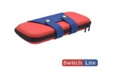 Nintendo: Portable Case Storage Bag Hardshell Pouch For Lite Console - Blue/red