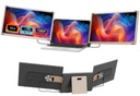 Gamvity 14-inch Triple Screen Portable Monitor With One-cable Connection