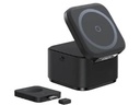 Baseus MagPro 3-in-1 Qi2 Magnetic Wireless Charger 25W - Cosmic Black