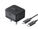 Baseus Palm Fast Charger 1C 30W - Cluster Black
(with Baseus Cable USB-C to USB-C 60W)