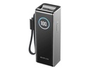 EcoFlow RAPID Power Bank (25,000mAh, 170W, 100W Built-In and Retractable Cables) - Silver