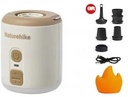 Naturehike Wind Mini Outdoor Multifunctional Inflatable Pump - Oat grey