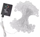Naturehike Solar Pendant Rechargable Light Ball String - Warm Light (20M)
