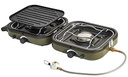 Naturehike Double Burner Folding Gas Stove - Army Green