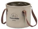 Naturehike Foldable Round Bucket - Light Brown (20L)