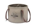 Naturehike Foldable Round Bucket - Light Brown (10L)