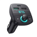 UGREEN Bluetooth Car Charger 3-Port (5.0+PD+QC3.0+USB Flash Drive+TF) (Black)