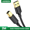 UGREEN USB 2.0 AM to BM Print Cable 2m (Black)