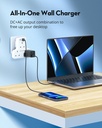 RAVPower RP-PC1036 PD Pioneer 20W 3 port charger White UK Version with 3 AC plug white