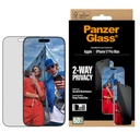 PanzerGlass Privacy Screen Protector iPhone 17 Pro Max | Ultra-Wide Fit w. EasyAligner