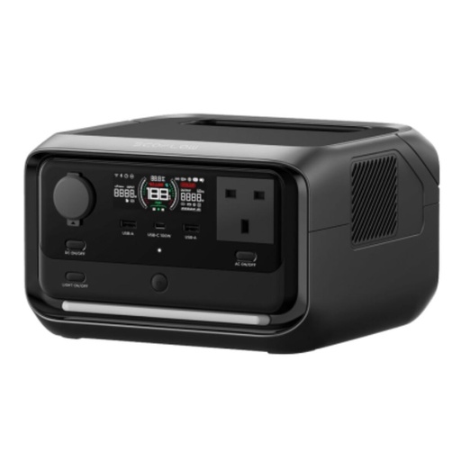 EcoFlow RIVER 3 Plus Portable Power Station (286Wh / 600W) Surge 1200W